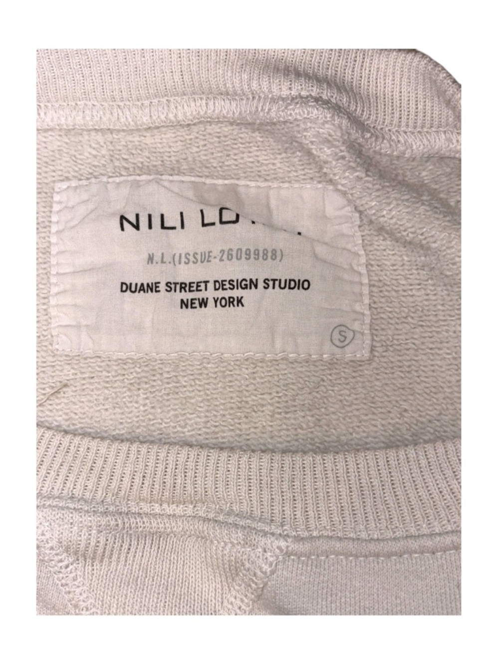 NEW Nili Lotan 'GOOD MORNING LA’ graphic Crewneck Sweatshirt - Picture 8 of 14